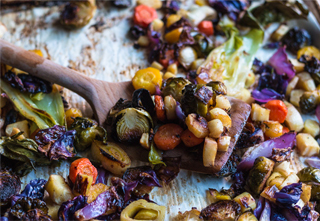 roasted winter vegetables