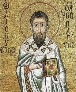 Mosaic image of Dionysius the Areopagite