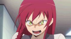 Hataraku Maou-sama! gif ~ That's it you're died!!!
