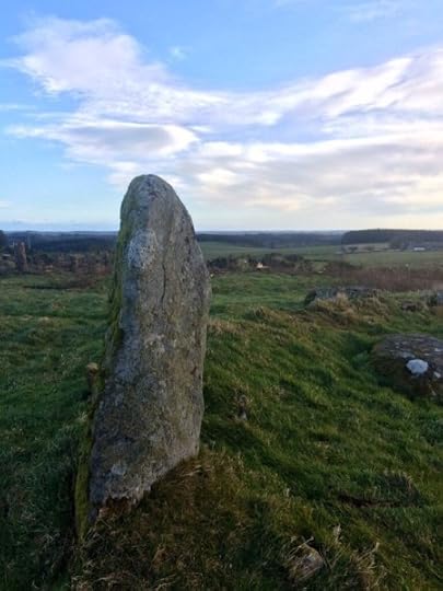 Stone at Aikey Brae