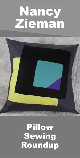NANCY ZIEMAN Pillow Sewing Challenge