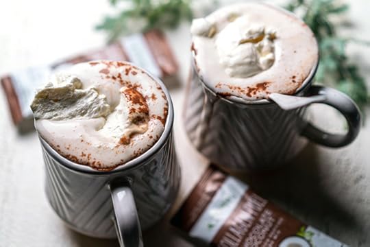 Mexican collagen hot chocolate