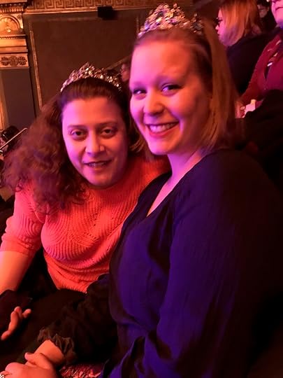 Arielle and Hannah at Brooks Atkinson Theater