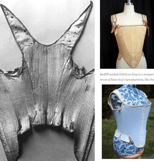 Elizabeth I’s effigy corset and examples of boning in modern recreations
