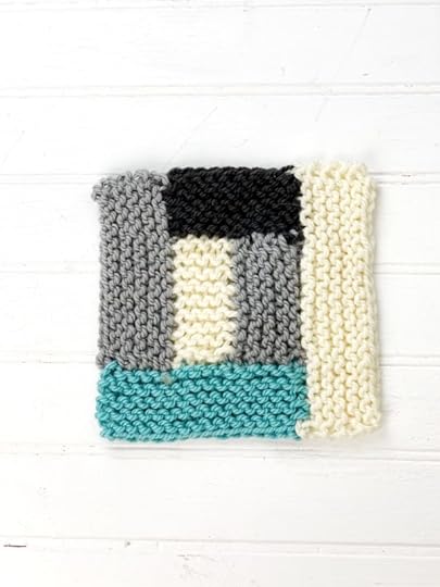 Log Cabin Knit Square | Vickie Howell