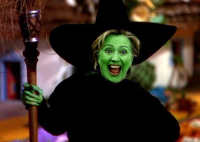 Witch Hilary Clinton
