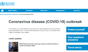 Worries about Corona Virus