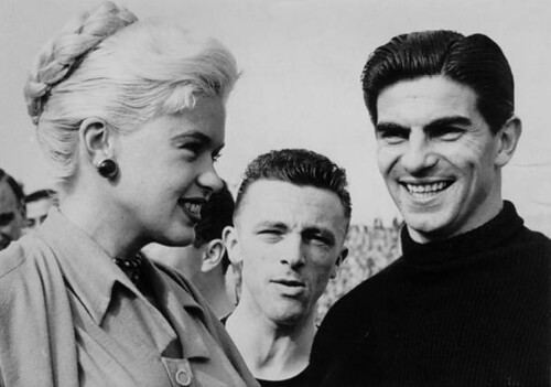 Frans de Munck flirt met Jayne Mansfield