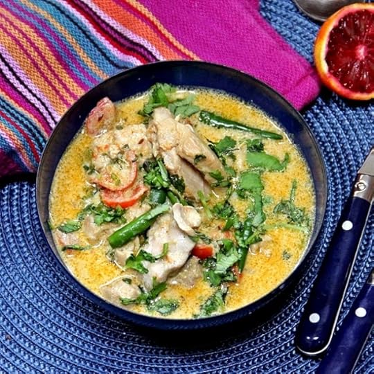 Kancho Lonka Murgi – Green Chili and Cilantro Chicken