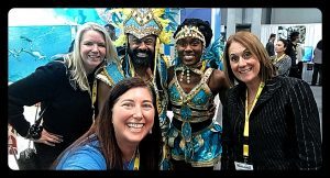 Jen Hawkins Laura Davidson Lisa Niver New York TImes Travel Show 2020