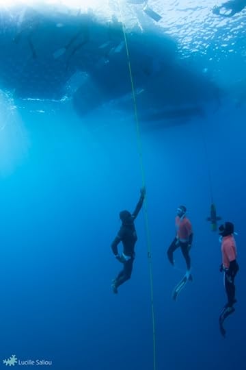 David Mellor - Aida world freediving championships - photo credit Lucille Saliou