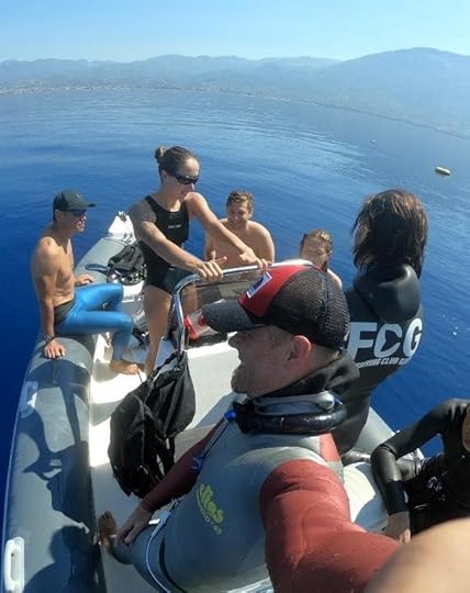 freediving in Kalamata