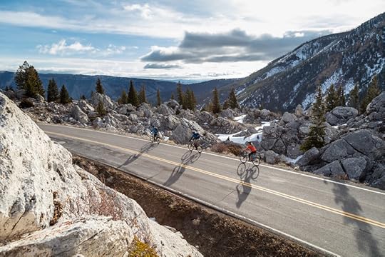spring cycling Yellowstone