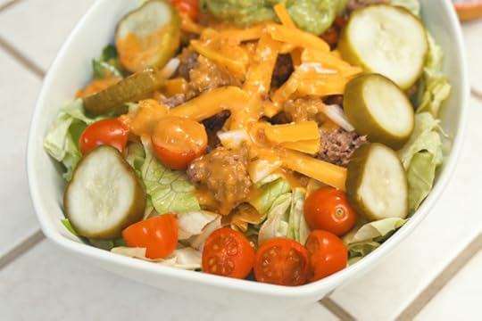keto cheeseburger salad