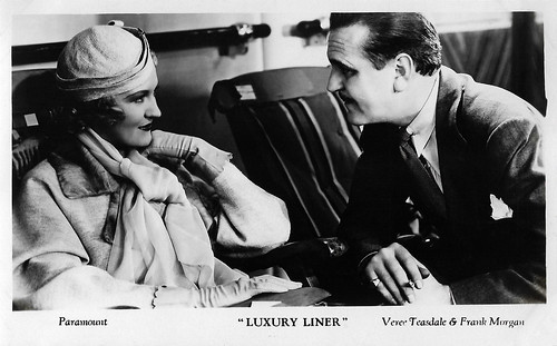 Verree Teasdale and Frank Morgan in Luxury Liner (1933)