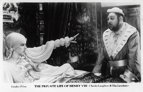 Charles Laughton and Elsa Lanchester in The Private Life of Henry VIII. (1933)