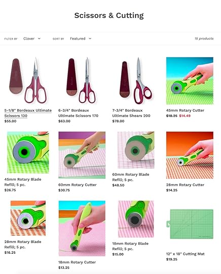 Shop Rotary Cutters, Rotary Cutting Rulers and Rotary Cutting Mats Available at shopnzp.com
