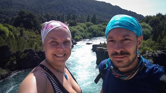 Maretul Futaleufú in tura noastra de mountain bike, Chile