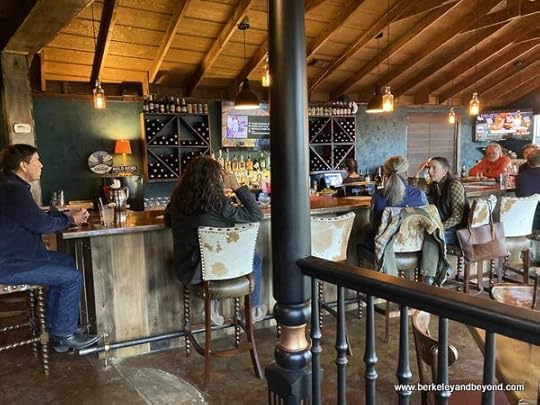 popular bar at Blue Mountain Bar & Grill in Fort Davis, Texas