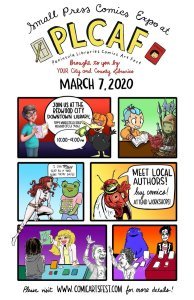 2020 Peninsula Libraries Comic Arts Fest – Small Press Comics Expo