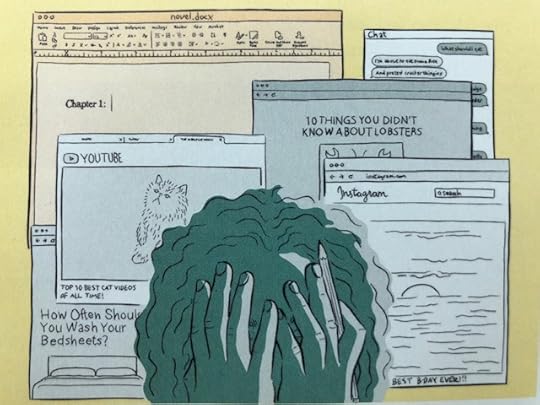 How modern distractions lead to writer's block