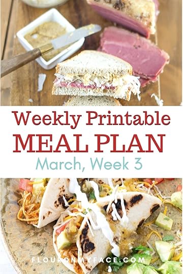 March Meal Plan Week 3 preview image