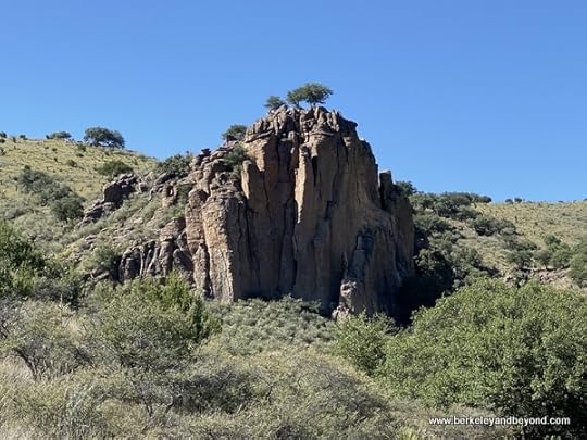 outcrop at Davis Mountains State Park in Fort Davis, Texas