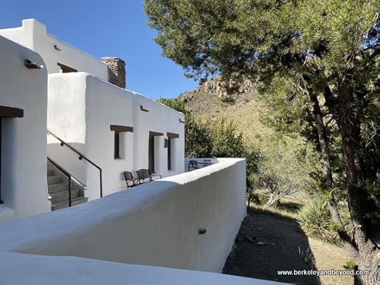 pueblo-style Indian Lodge at Davis Mountains State Park in Fort Davis, Texas