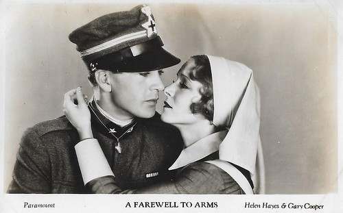 Gary Cooper and Helen Hayes in A Farewell to Arms (1932)