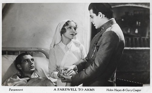 Gary Cooper, Jack La Rue and Helen Hayes in A Farewell to Arms (1932)