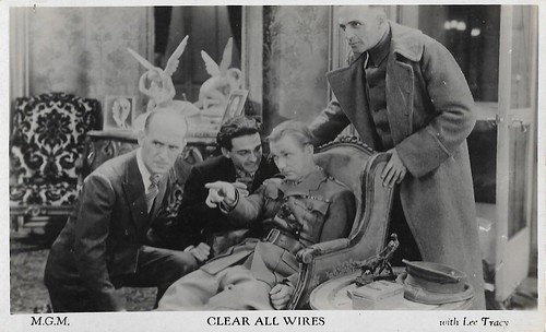Lee Tracy in Clear All Wires! (1933)