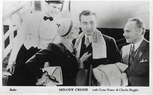 Greta Nissen and Charles Ruggles in Melody Cruise (1933)