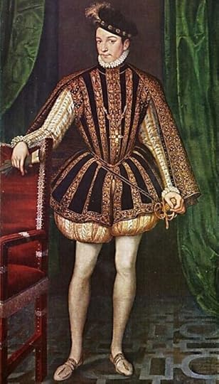 Charles IX of France, who reigned from 1560-1574. By François Clouet.