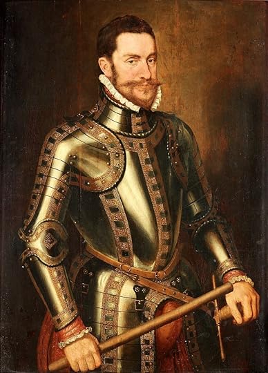 Renaissance gentleman in armour, unknown, circle of Peter Pourbus