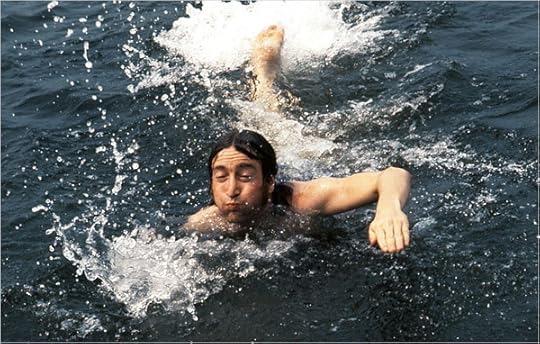 Lennon Swimming