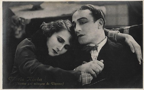 Maria Corda and Ruggero Ruggeri in L'uomo più allegro di Vienna