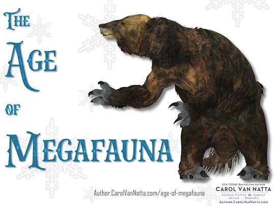 The Age of Megafauna, with an illustration of a prehistoric giant sloth