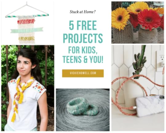 Five Free Fiber Crafts for Kids | Vickie Howell