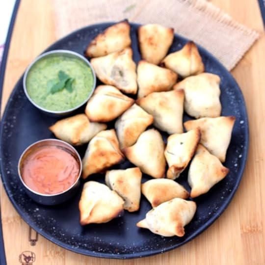 Air Fryer Samosas