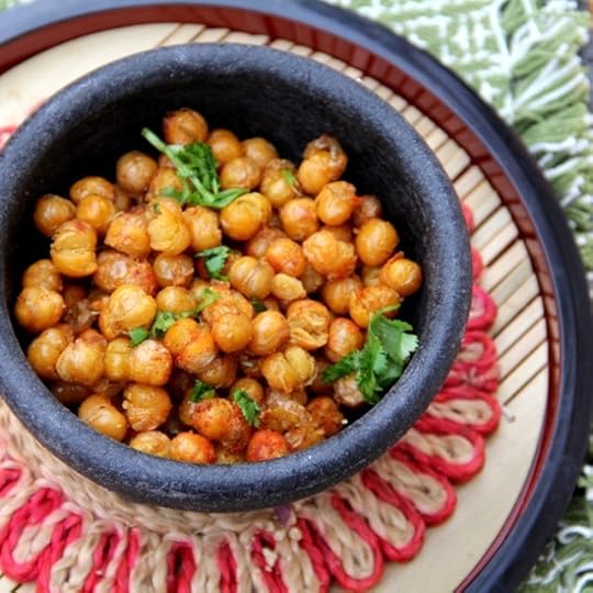 Fried Mint and Cayenne Chickpeas