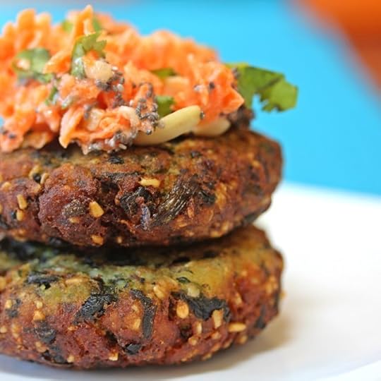 Spring Green Veggie Burger