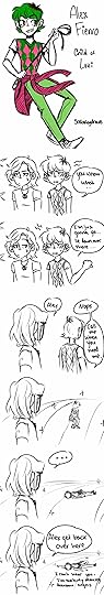 solbabydraws: There were a lot of great Alex moments, but my personal favorite is when Alex just randomly decided to nope the entire conversation on the rainbow bridge and just went to lay down on the ground like??? it was just so random and I loved every second of it. Alex’s priorities are on point.