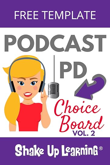 Podcast PD Choice Board for Teachers Vol. 2 (FREE Download!)