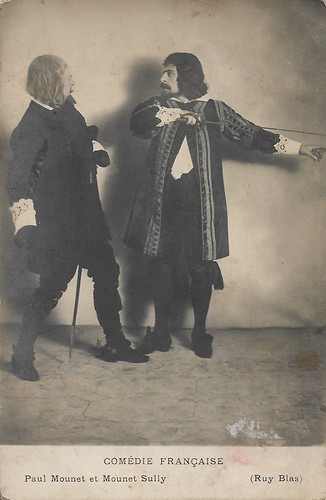 Paul Mounet and Mounet-Sully in Ruy Blas
