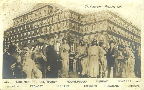 Silvain, Paul Mounet, Jeanne Provost, Charles Le Bargy, Julia Bartet, Mounet-Sully, Albert Lambert, Marie-Thérèse Piérat, Félix Huguenet, Ségond-Weber, Louise Sylvain