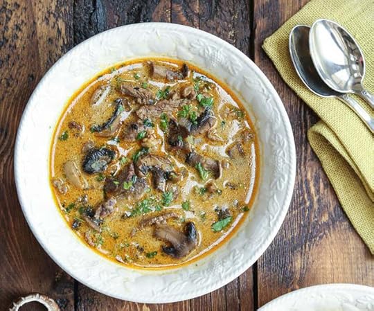 beef stroganoff soup