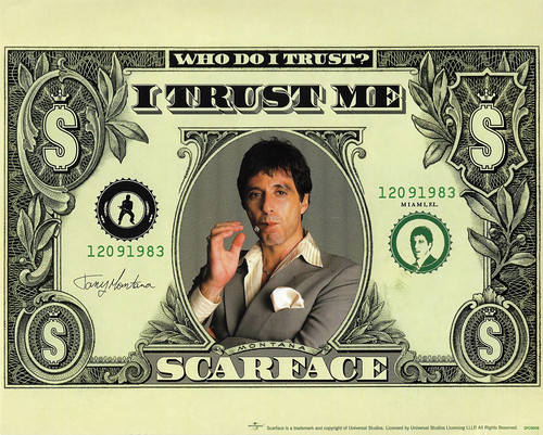 Al Pacino in Scarface (1983)