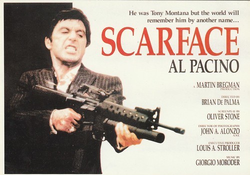 Al Pacino in Scarface (1983)