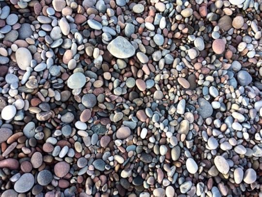 pebbles on the beach
