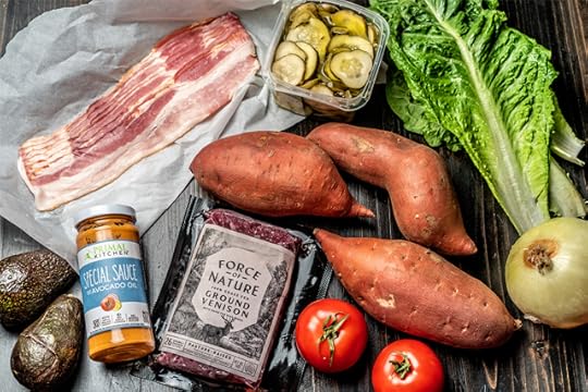 loaded sweet potato ingredients